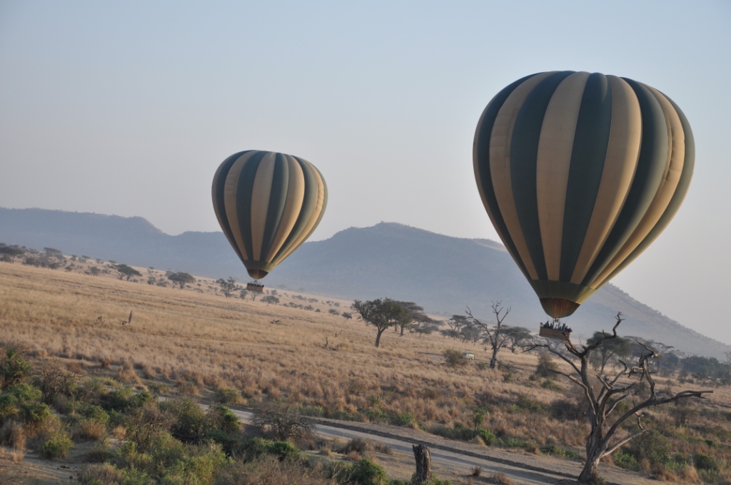 Hot air Balloon Safari in the Serengeti